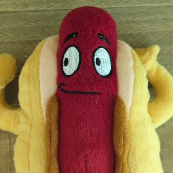 Wienerschnitzel Stuffed Plush Frankfurter Chili Hotdog in Bun The Delicious One - Picture 3 of 8